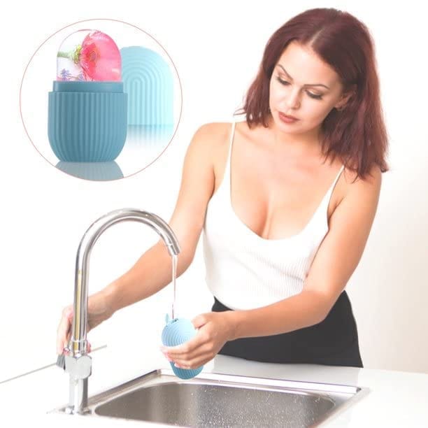 Silicone Ice Cube Massager